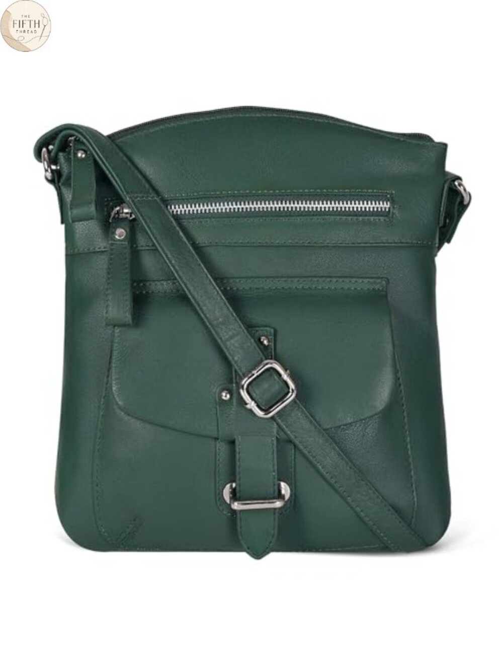 Genuine Leather Crossbody Bag Women Medium Cross Body Handbag Purse